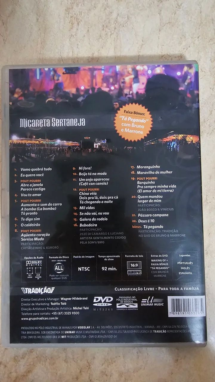 DVD Micareta Sertaneja Tradição  - Foto 2