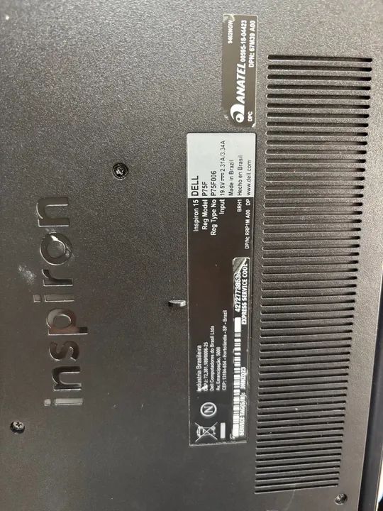 Notebook Dell inspiron h8l6ipc - Foto 2