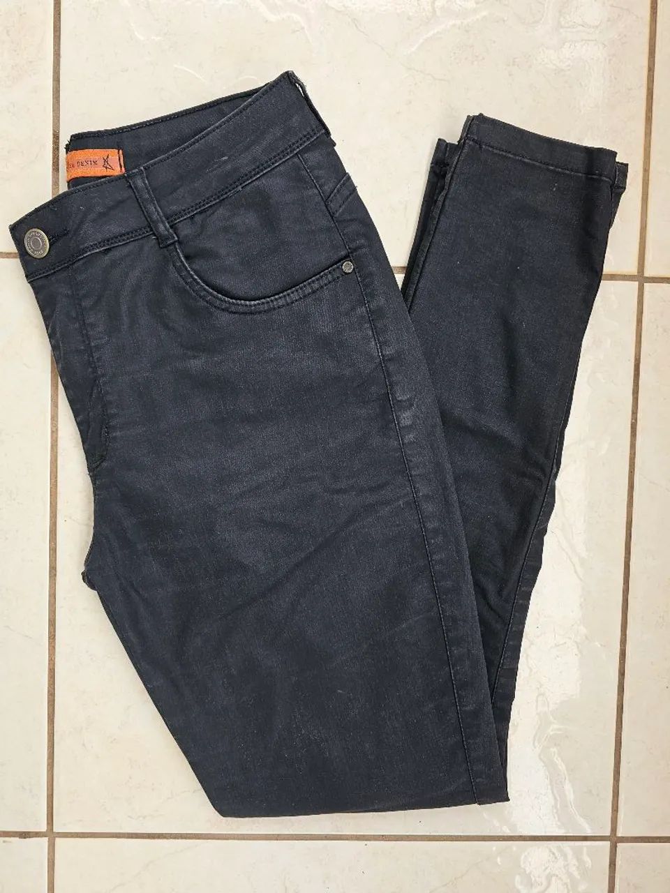 Calça Jeans Feminina Preta