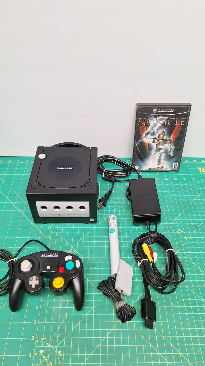 Nintendo gamecube completo *leia* - Consoles de Vídeo Game