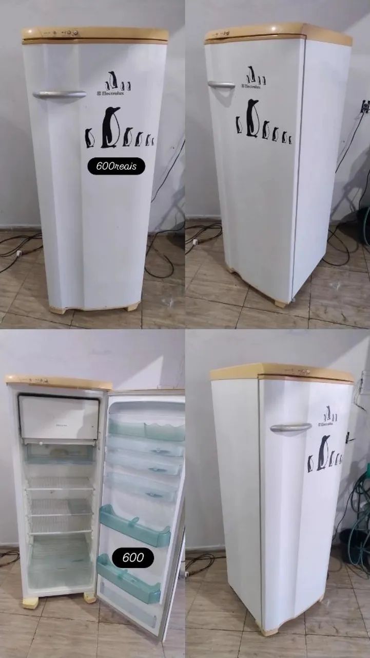 Geladeira Eletrolux impecável funcionando perfeitamente só 600 reais 