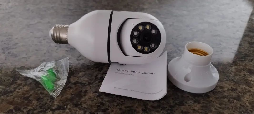  Câmera Lâmpada Wi-Fi IP de Segurança - A partir de R$ 119,90! - Foto 5