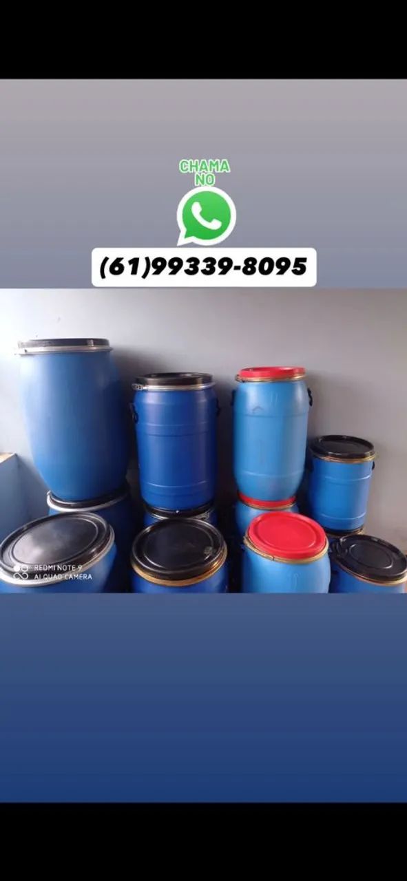 Tambores/Bombonas Várias Medidas 