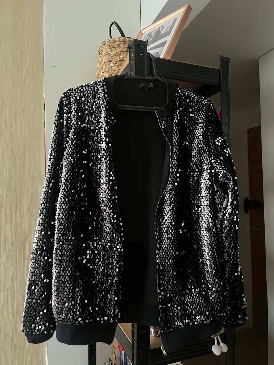 Jaqueta bomber paetês  - Foto 2