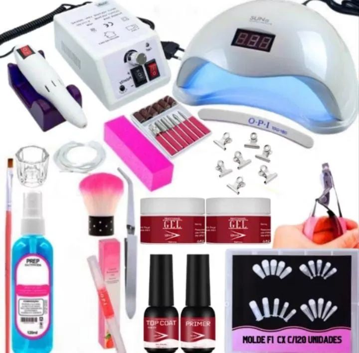 Kit de unha em gel