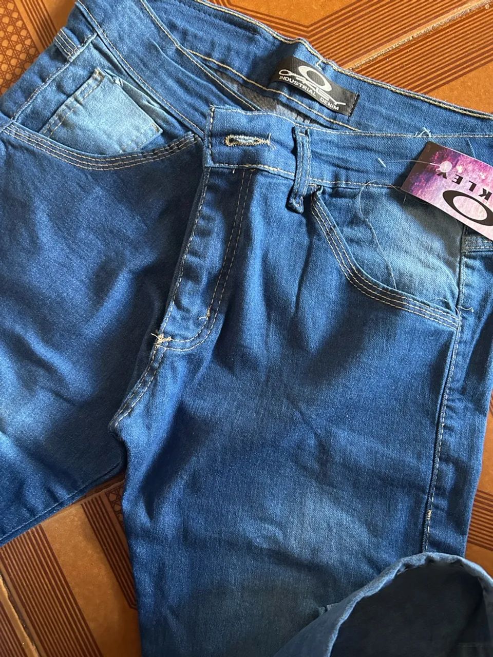 Calças/bermudas/shorts jeans  - Foto 3