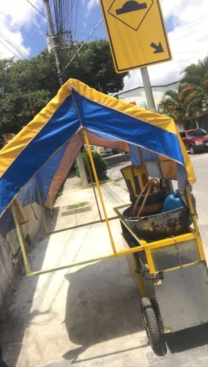CARRINHO DE CHURROS USADO EM PERFEITAS CONDIÇÕES. 