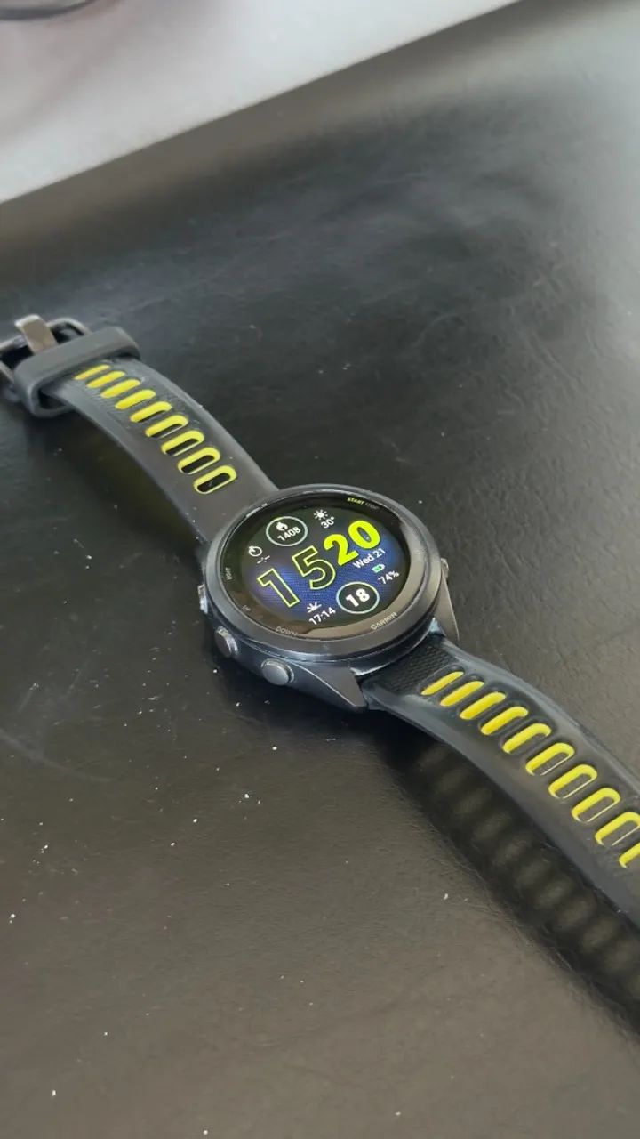 Garmin Forerunner 265S ? ótimo estado + cabo - Foto 3