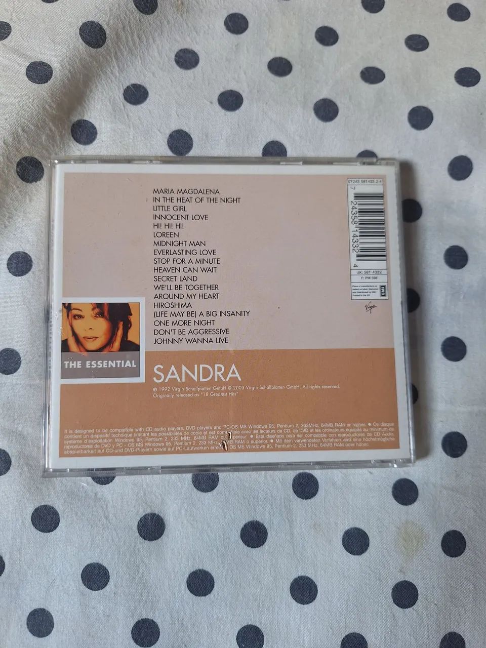 Cd Sandra Cretu Importado.  - Foto 2