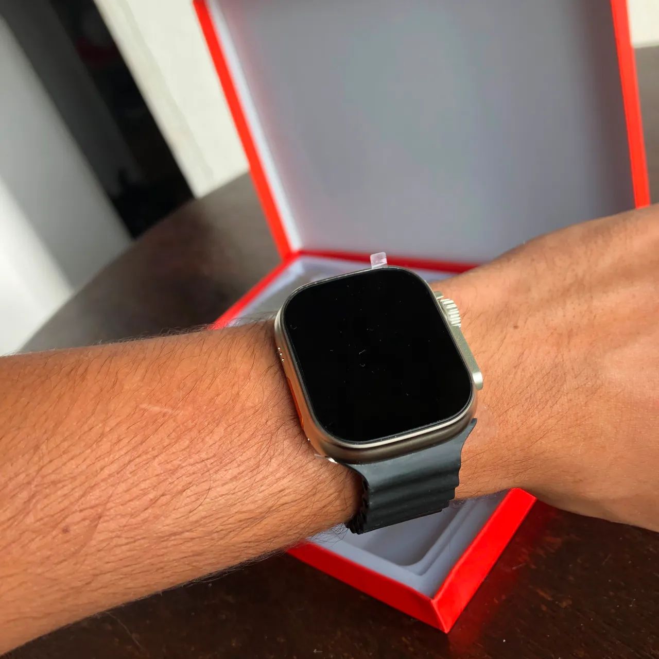 Smartwatch com 7 pulseiras novo - Foto 5