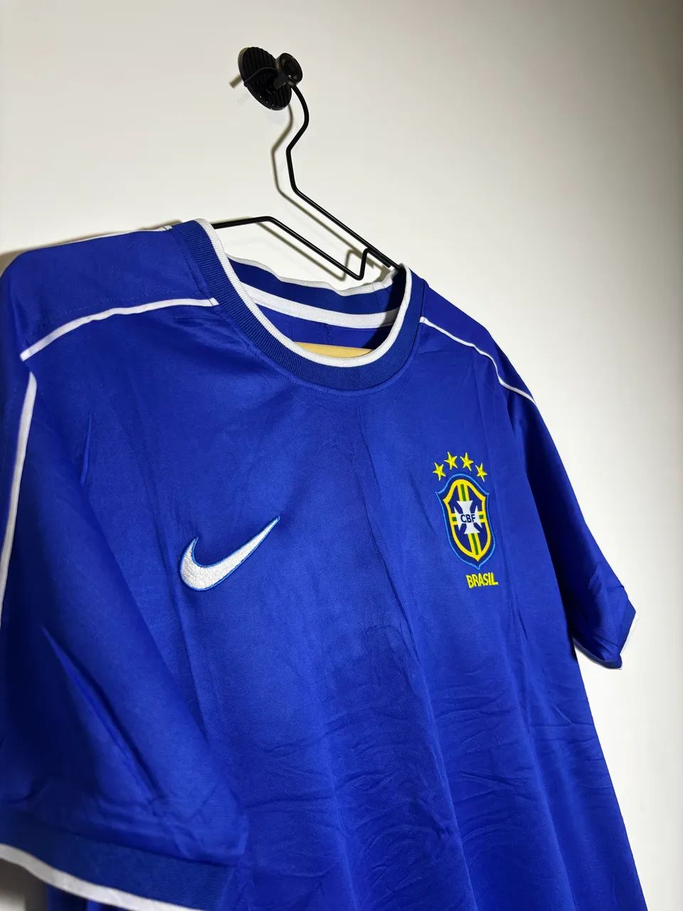 Camisa retrô Brasil 1998