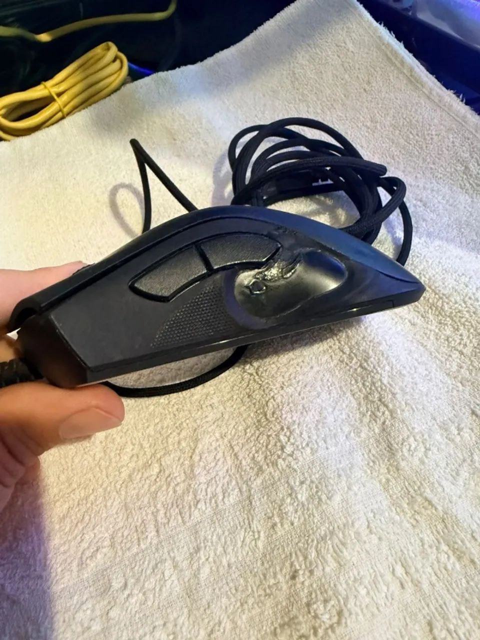 Mouse Razer Deathadder V2 - 20k DPI - RGB - USADO - Foto 4