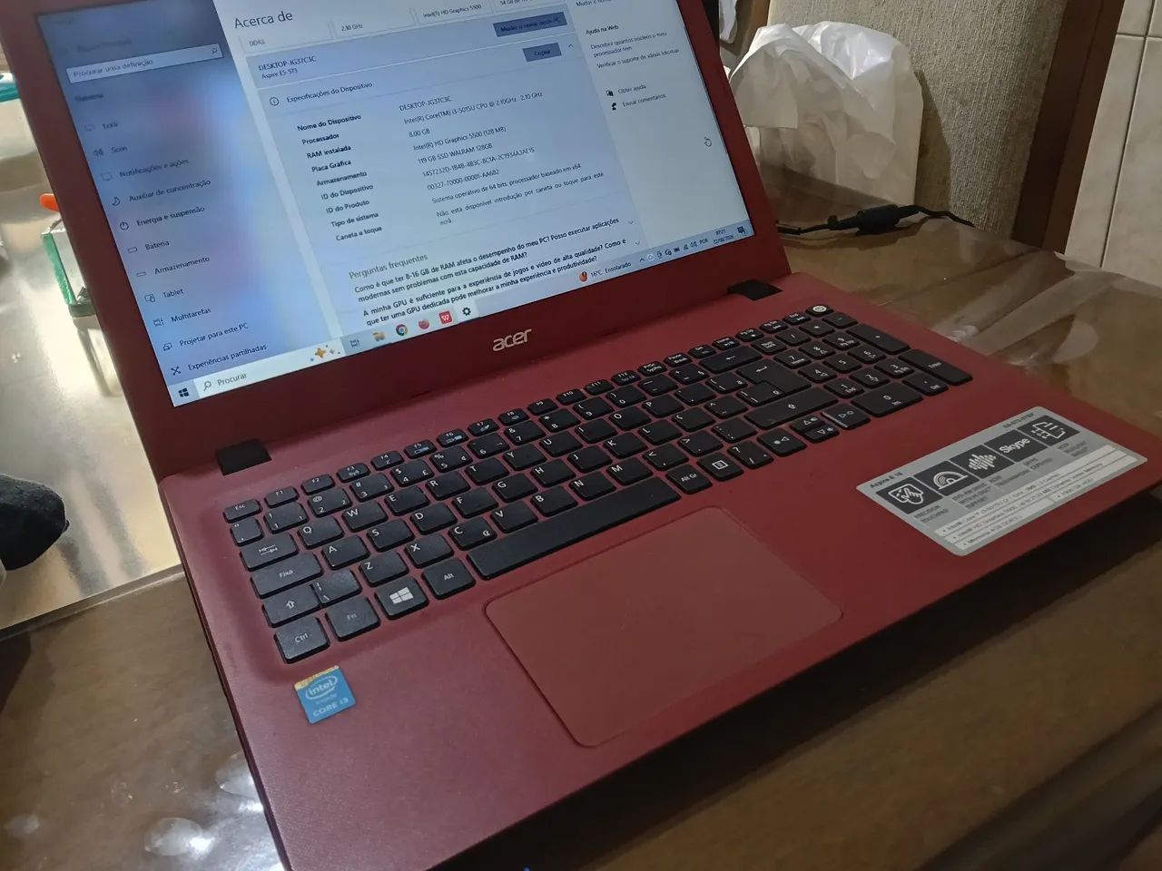 Notebook Accer  - Foto 2