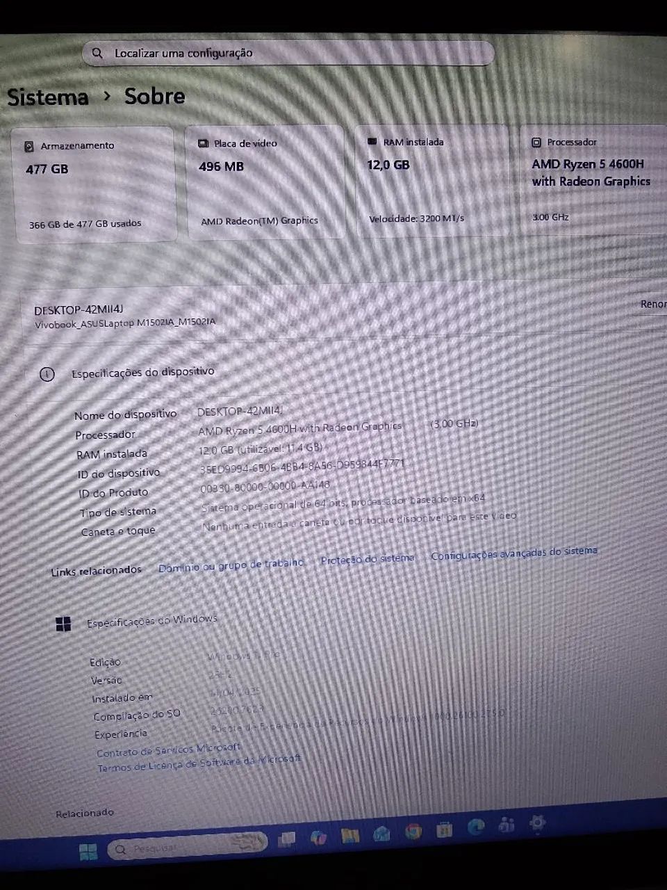 ASUS VIVOOK RYZEN 5 - Foto 3