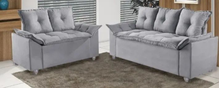 Conjunto de Sofás Frete grátis  - Foto 3