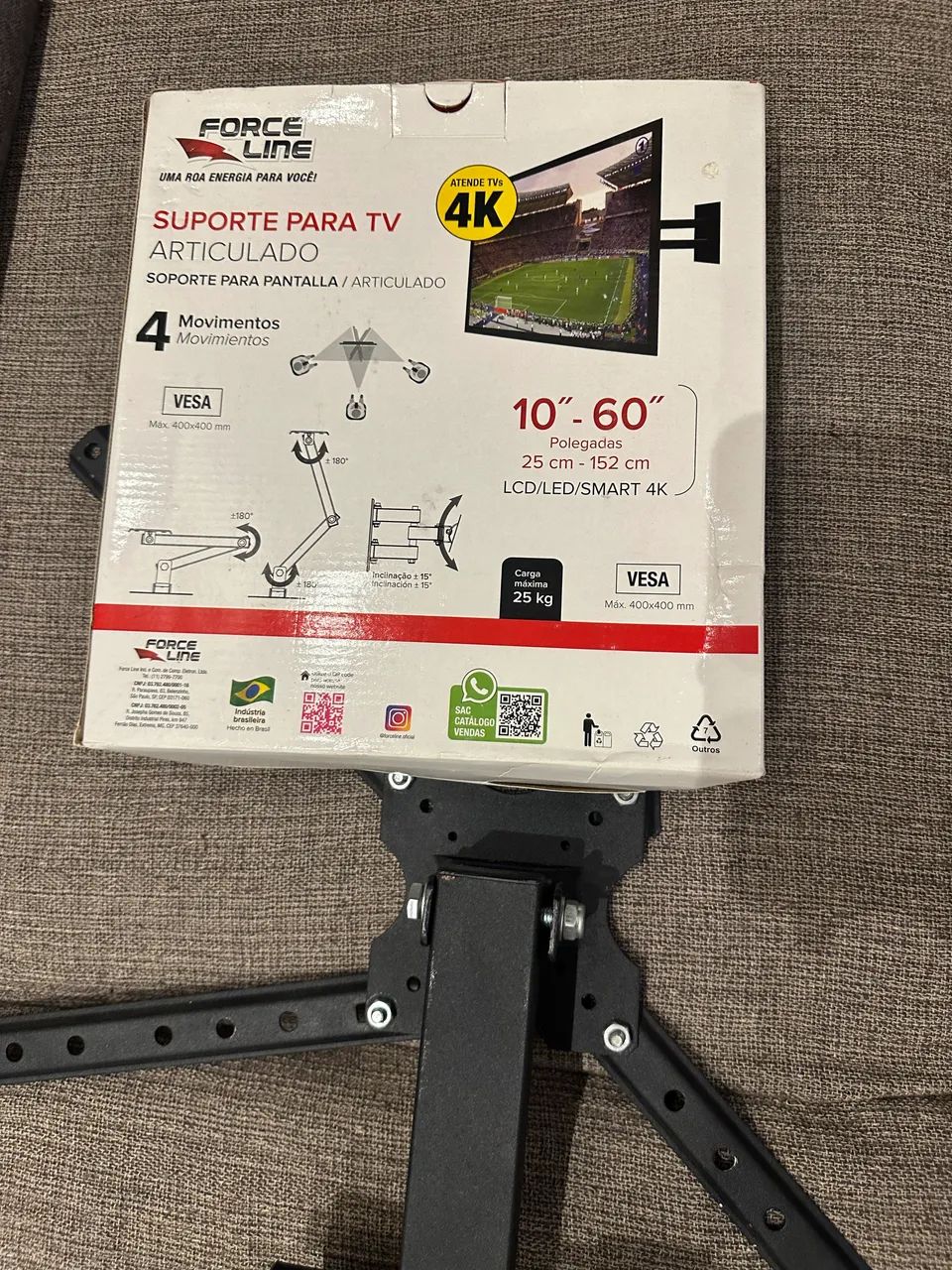 Suporte Articulado para TV 10-60 Polegadas - Foto 3