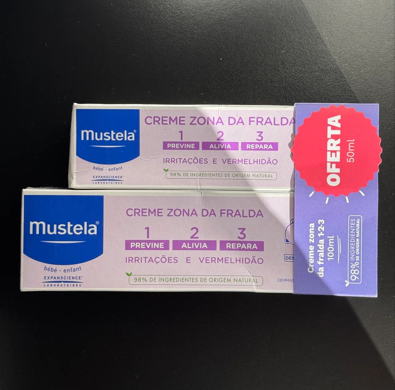 2x Pomadas MUSTELA 
