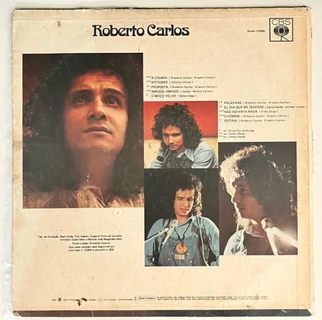 LP VINIL Roberto Carlos - 1973 - Foto 2