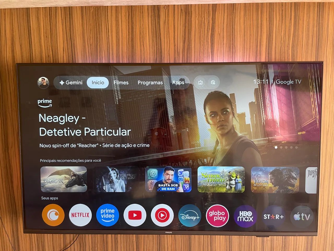 Tv Philips Ambilight 50 polegadas - Foto 5