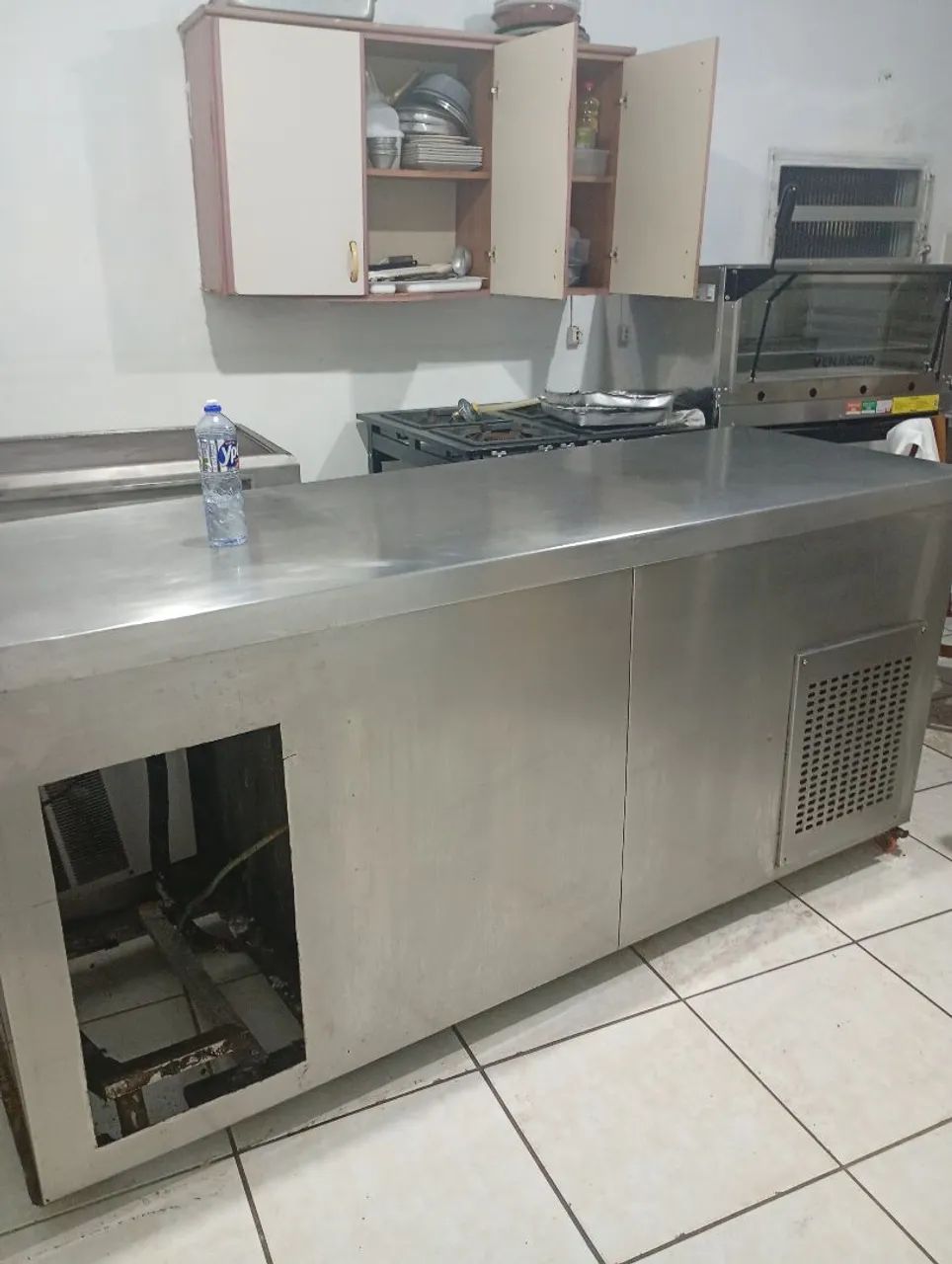 TORRANDO, Balcão frigorífico todo inox com compressor Elgin 1/2 hp - Foto 4