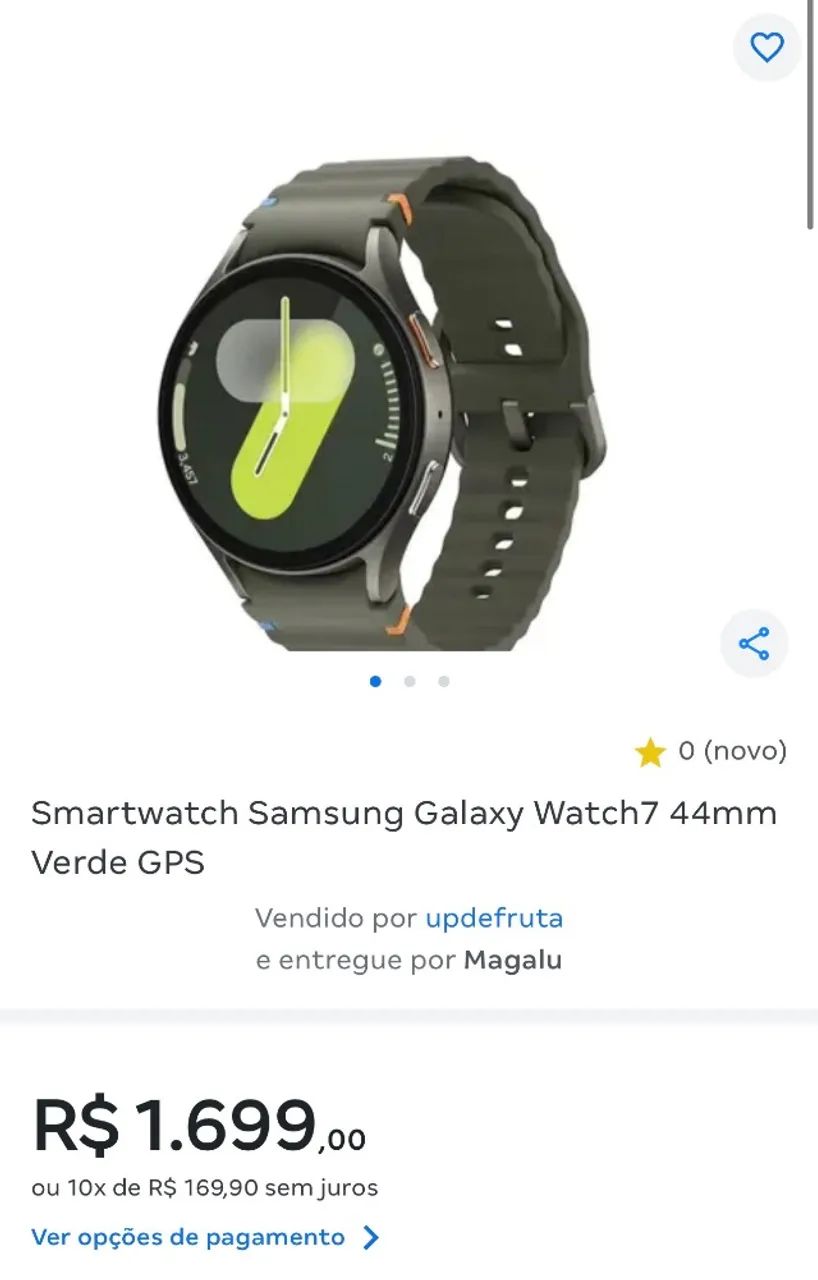 NA CAIXA - Galaxy Watch 7 44mm - Foto 3