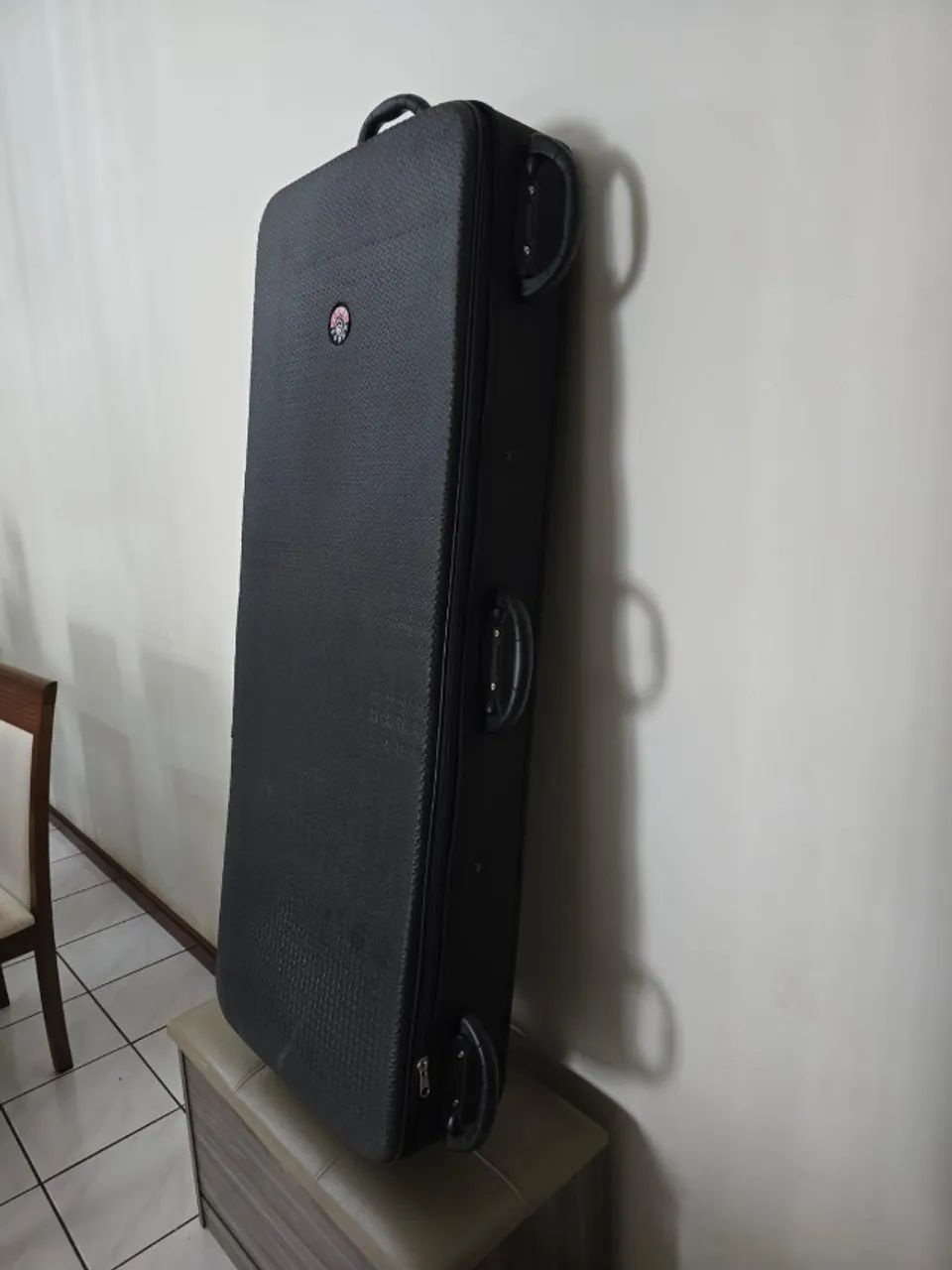 Semi Case para Teclado 76 Teclas Com Rodinhas Solid Sound - Foto 5
