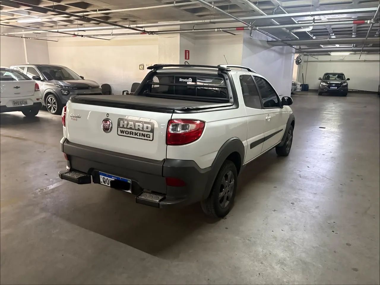 Fiat Strada Working Hard 1.4 Fire Flex 8V CD 2018 - Foto 4