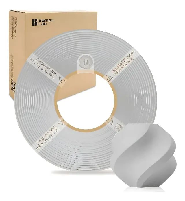 FILAMENTO PLA LITE DA BAMBU LAB 1KG SEM CARRETEL VARIAS CORES - Foto 6