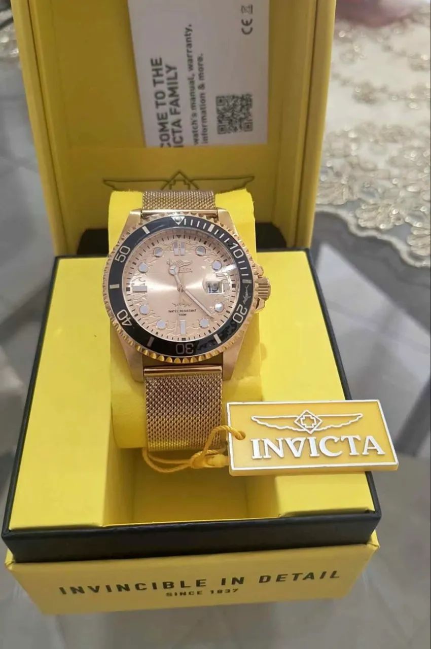 Relogio invicta novo 