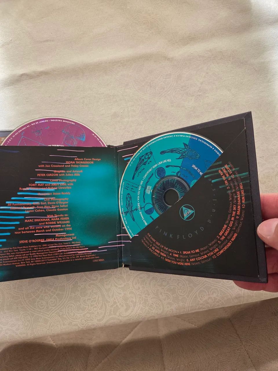 Cd pink floyd pulse com led funcionando - Foto 5