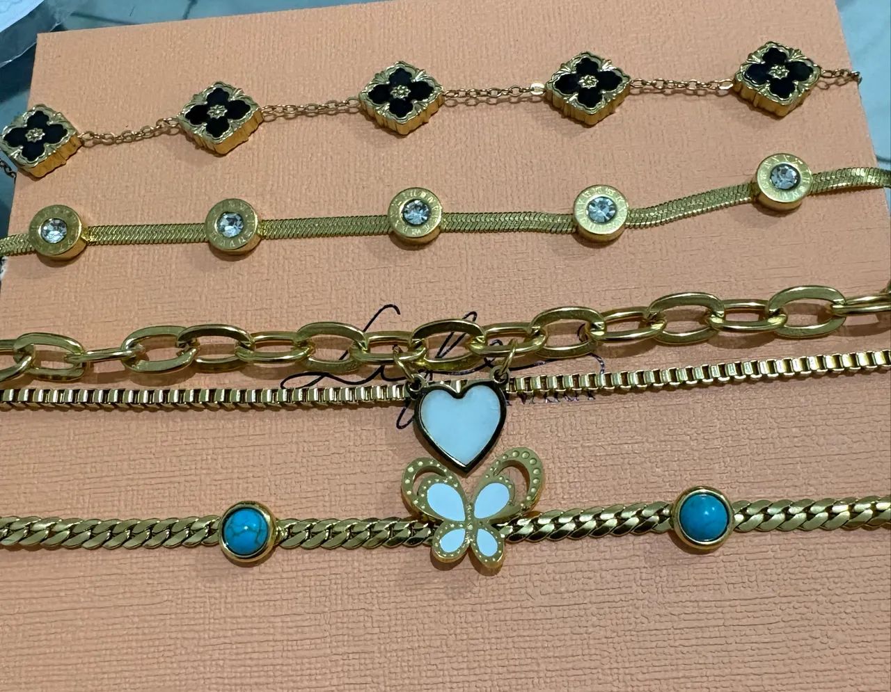 Pulseira em aço 