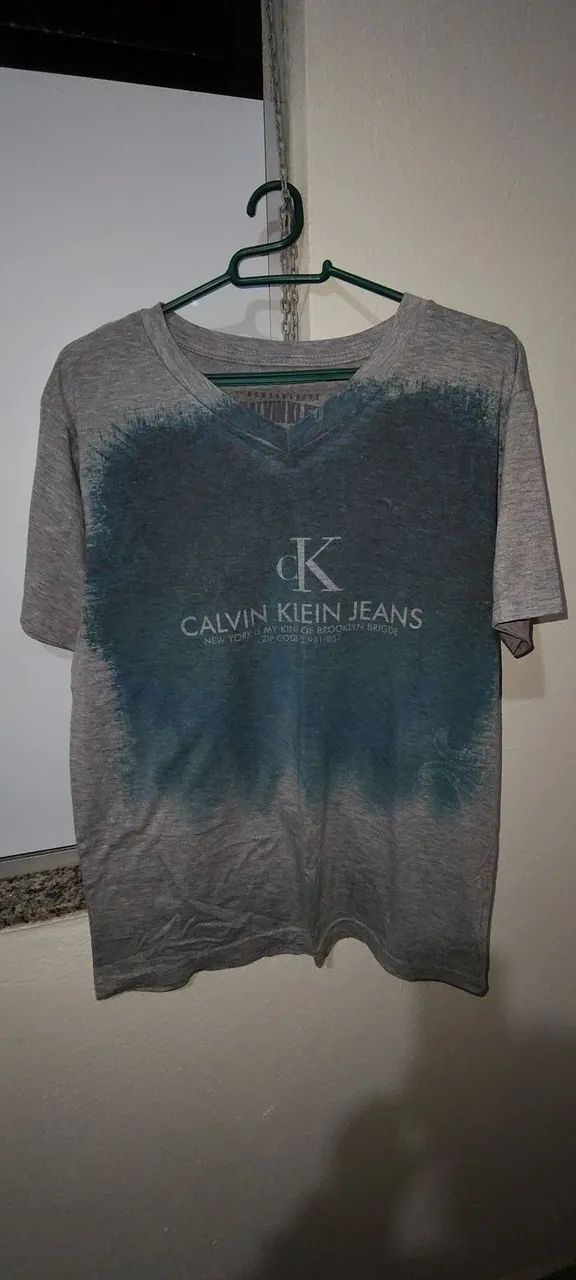 Kit 07 blusas masculinas usadas - tamanho M - Foto 5