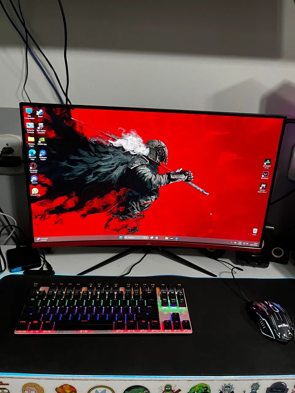 Pc Gamer Ryzen 7 pro completo. - Foto 3