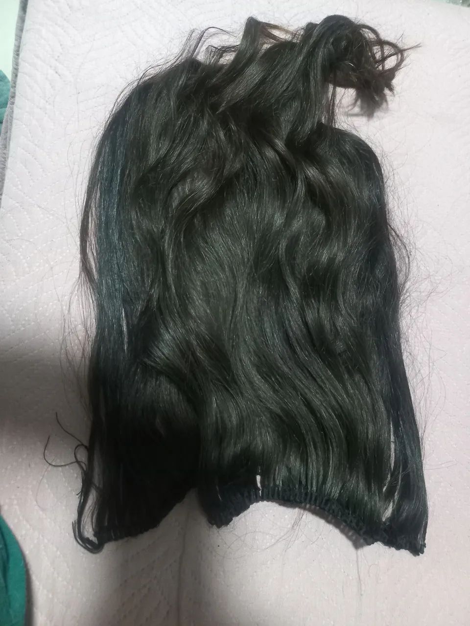 Vendo 3 telas de cabelo humano 55 cm 