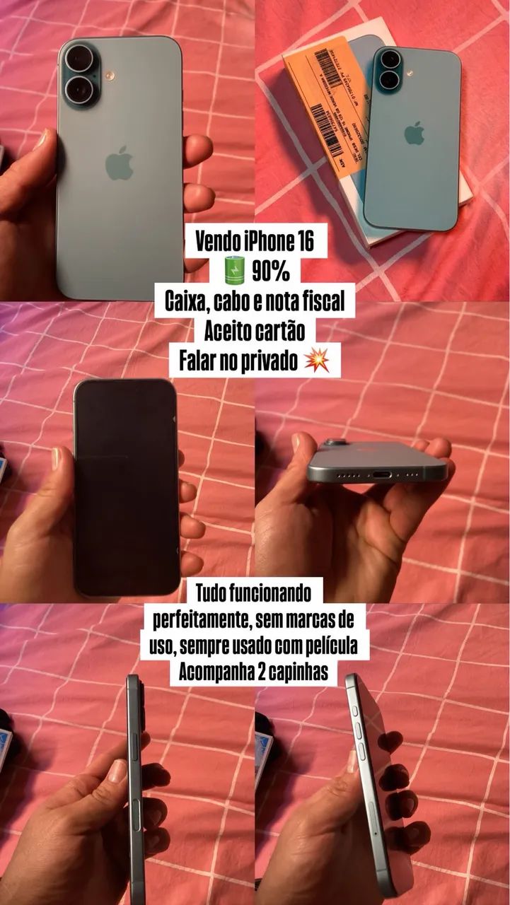 Vendo iPhone 16 128 Gb 