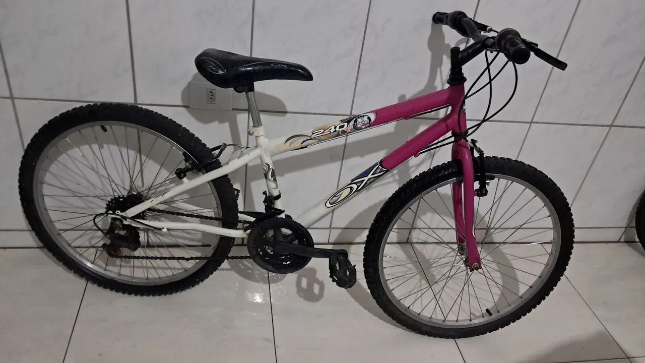 Bicicleta Aro 24 só pegar e andar 15 996  90 5887 - Foto 4