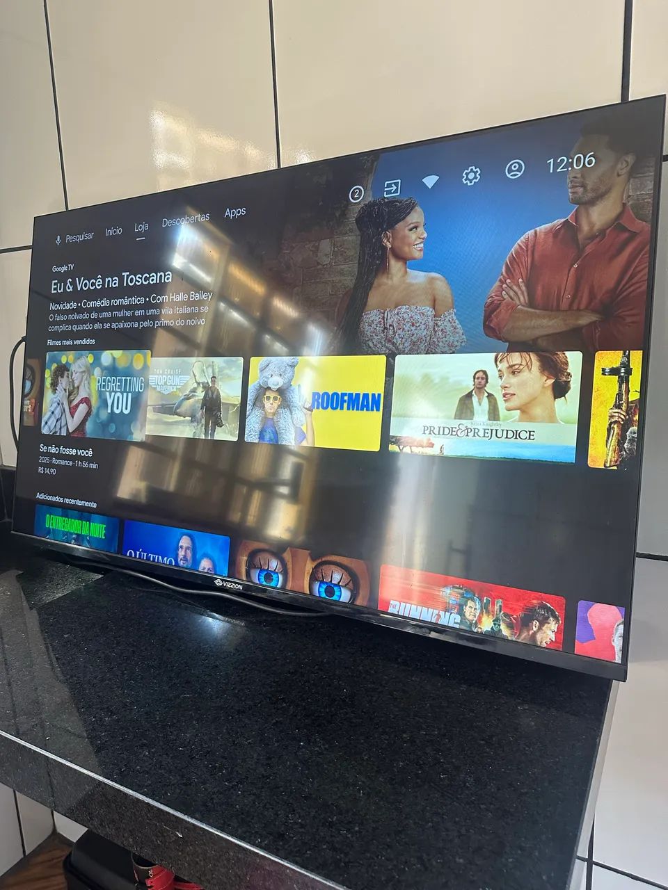 Tv smartv 50 4 k semi nova Android  - Foto 4