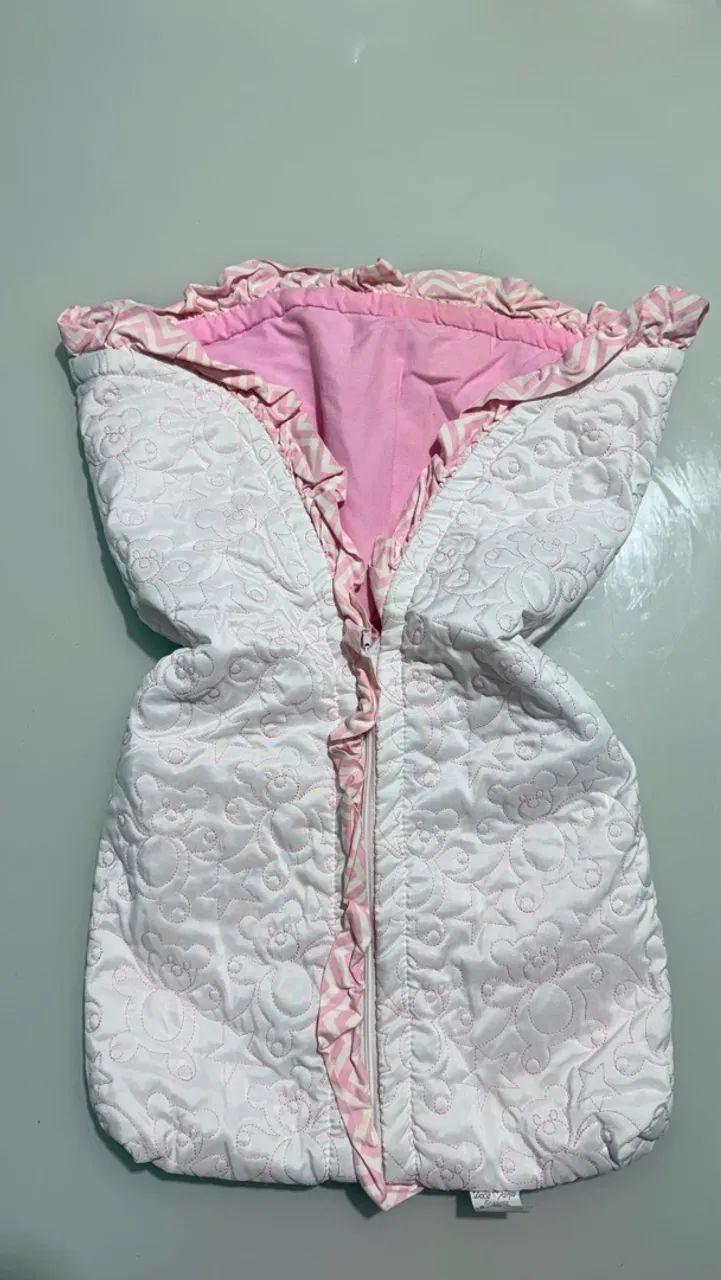 Saco de dormir para bebê acolchoado
