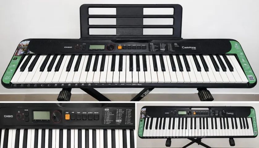 Teclado musical Casio CT-S200BK (Kit completo)