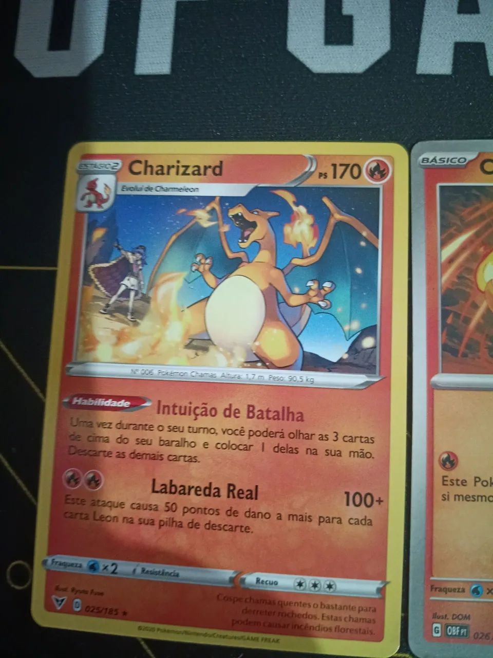 Cartas pokémon tcg Charizard ex , charmander  - Foto 4