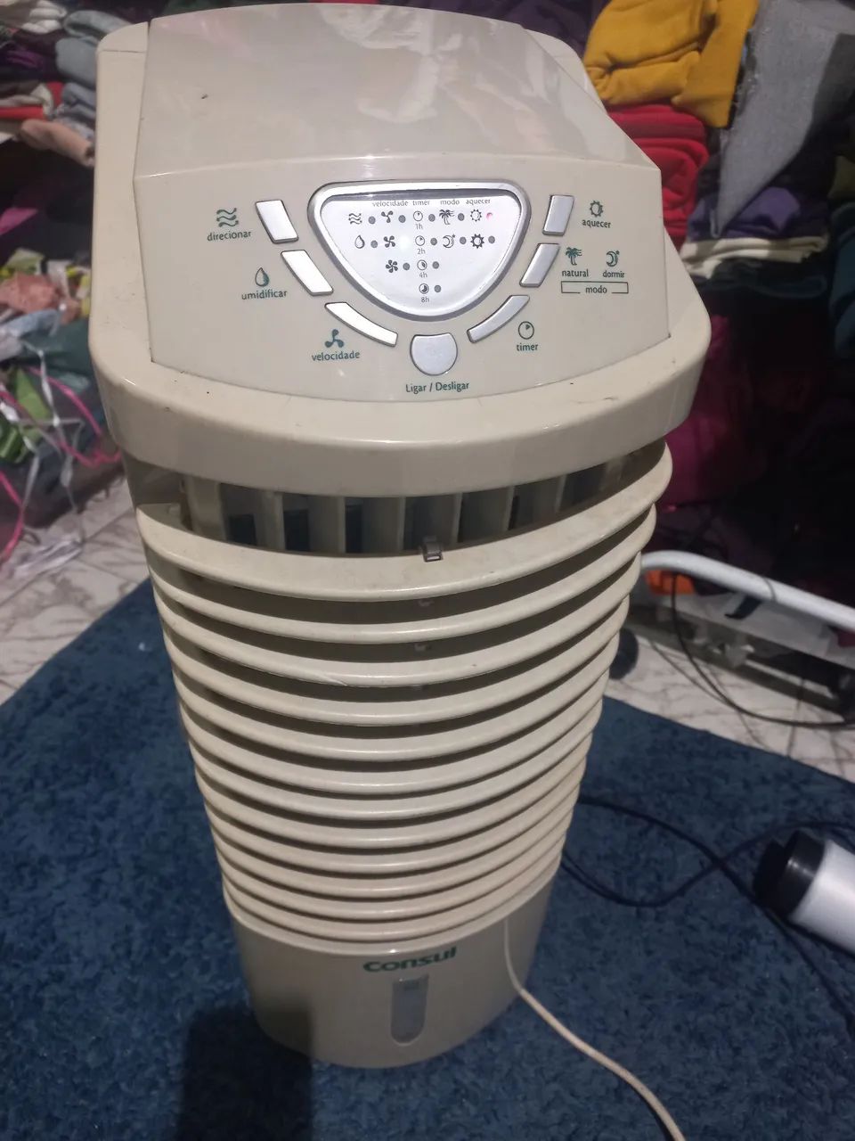 Aquecedor e ventilador consul