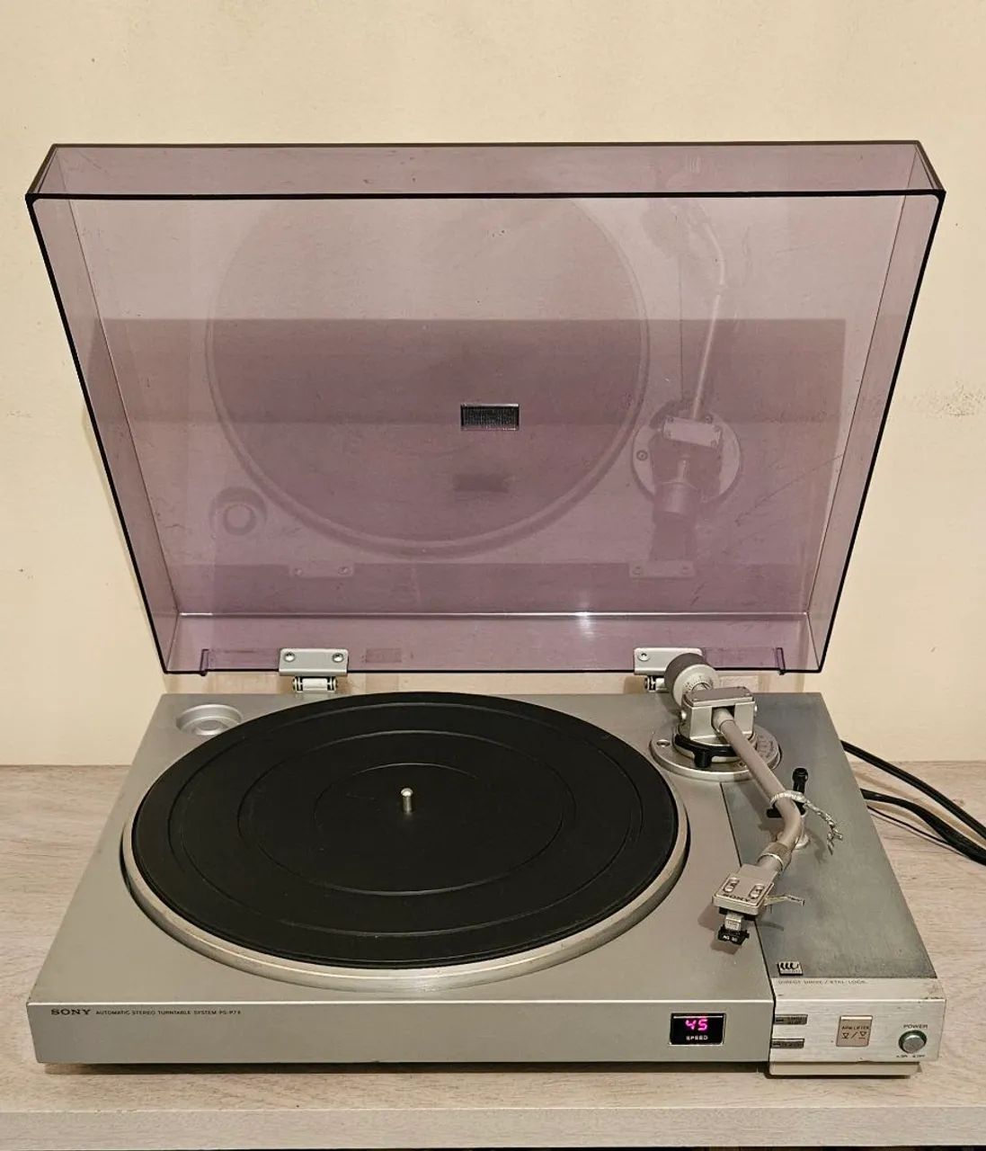Toca Disco Sony Direct Drive Ps-p7x funcionando perfeitamente  - Foto 2