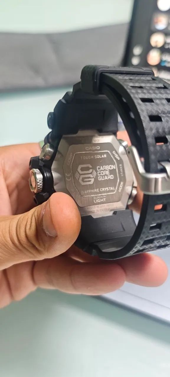 Casio G-Shock Mudmaster GWG-2000 Carbono e Titânio  - Foto 3