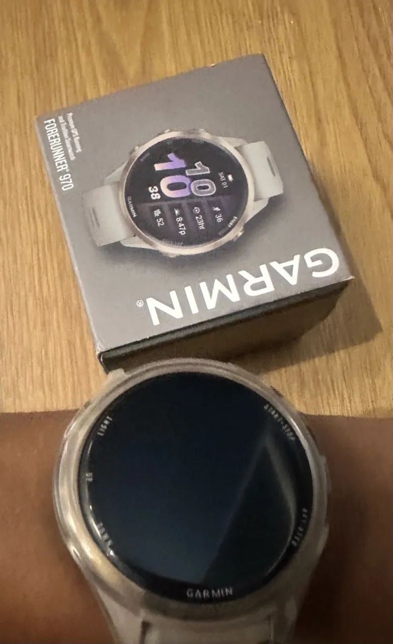 Relógio Garmin Forerunner 970 Cinza Cinza  - Foto 2