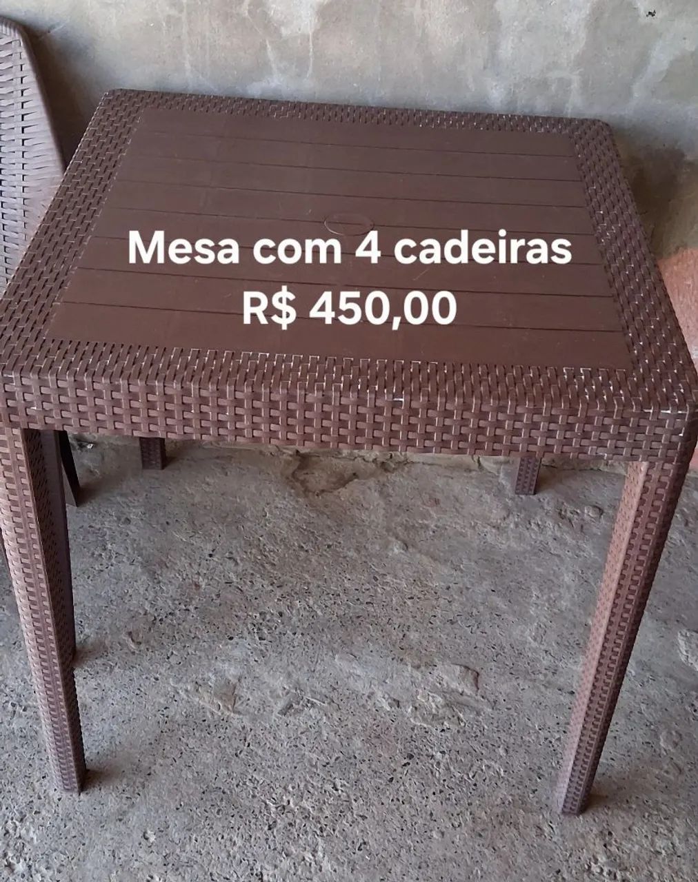 Mesa com 4 cadeiras - Foto 2