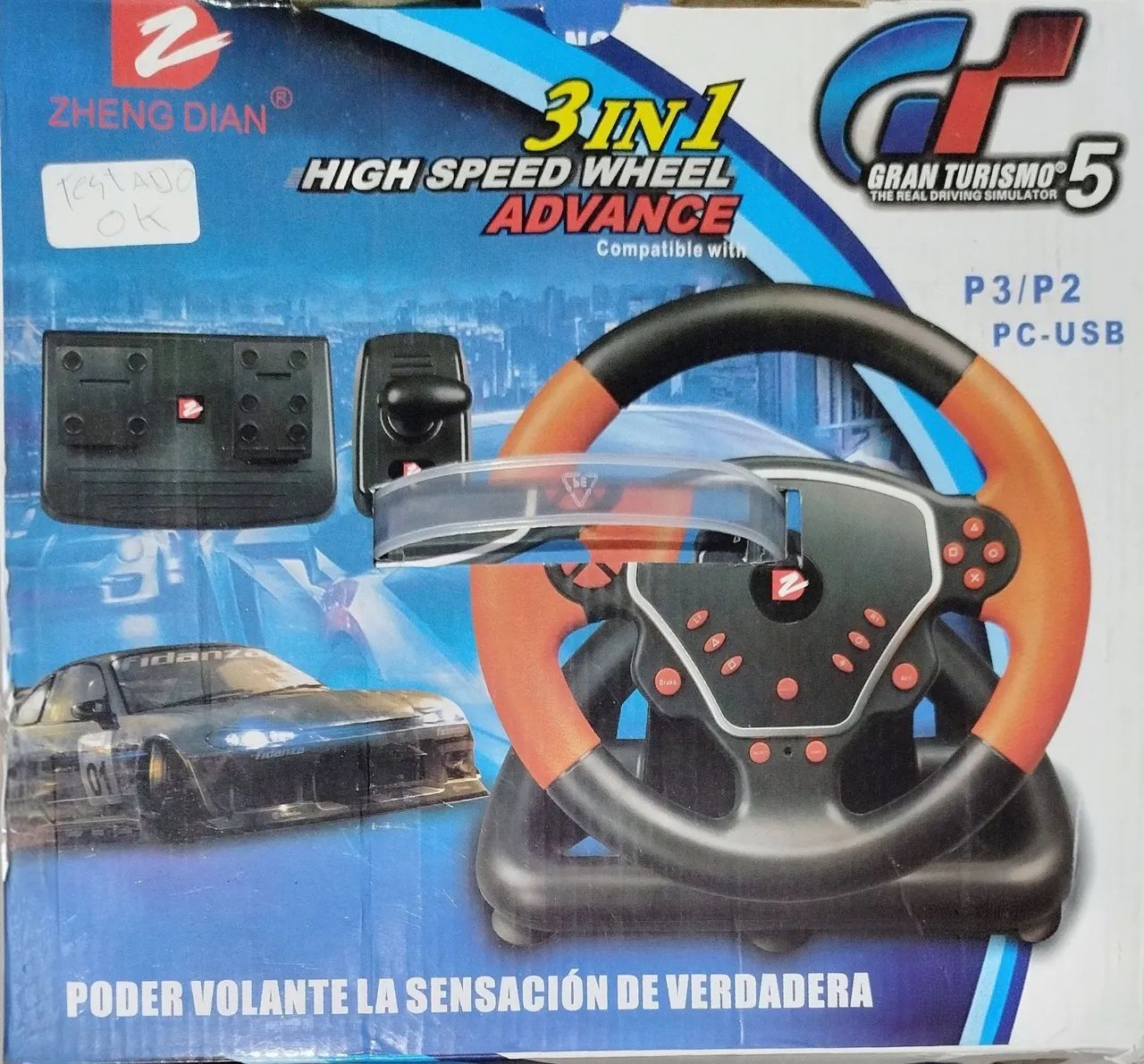 Volante para PS3, PS2 e PC - Foto 5