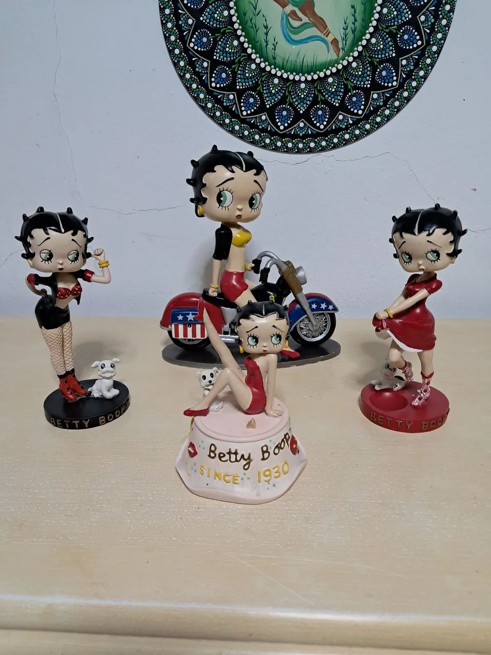 Coleção  Bonecas decorativas Betty Boop