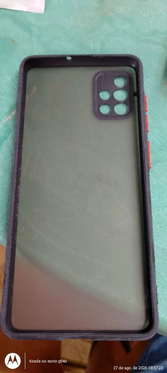 Capinha de celular Galaxy A51 Black  - Foto 3