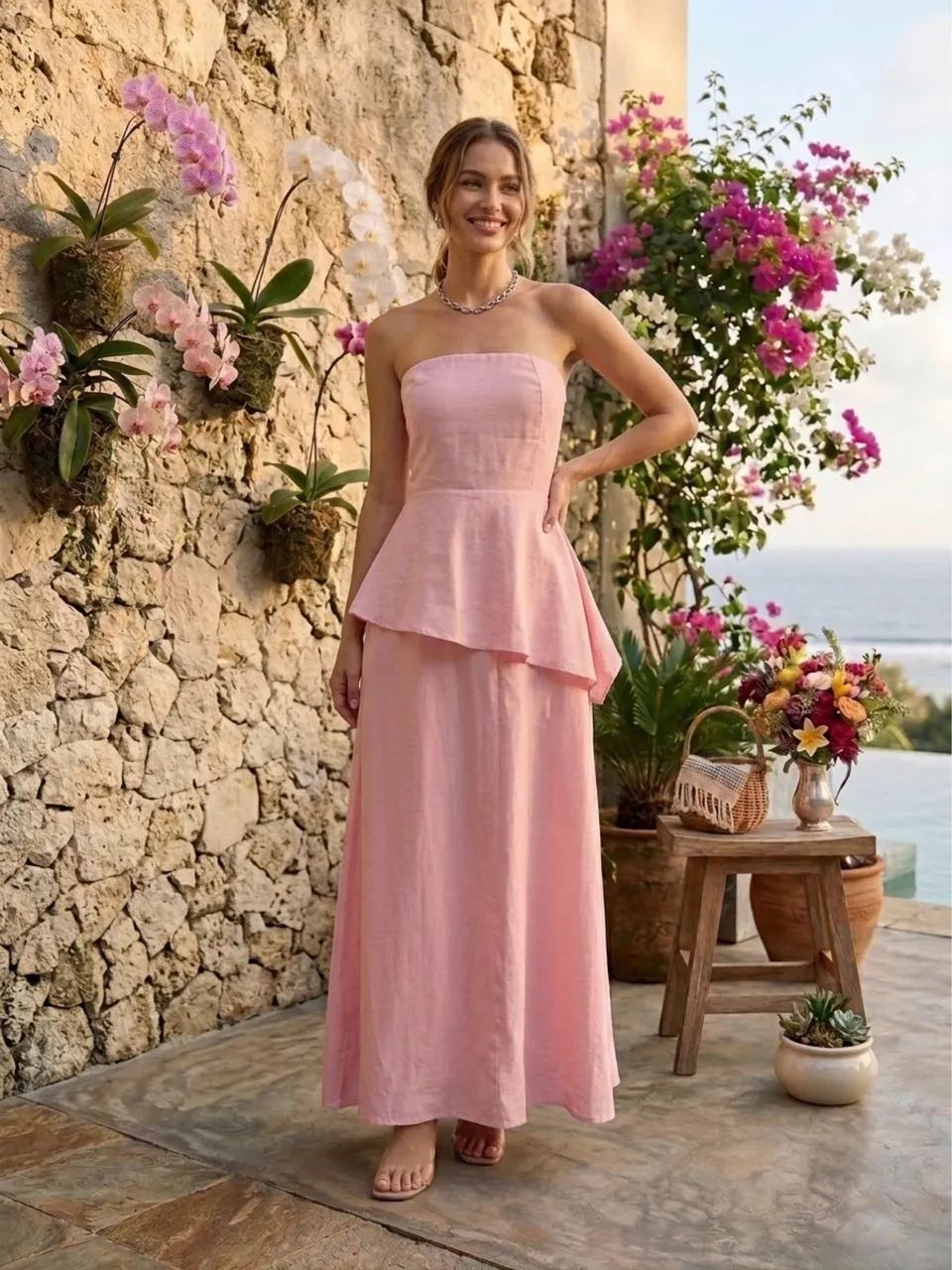 Conjunto Saia longa + Blusa  - Foto 4