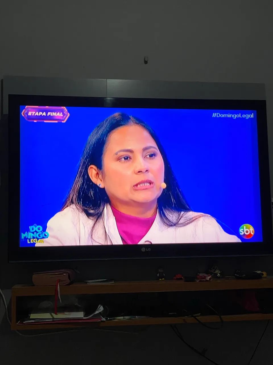 Tv funcionando 